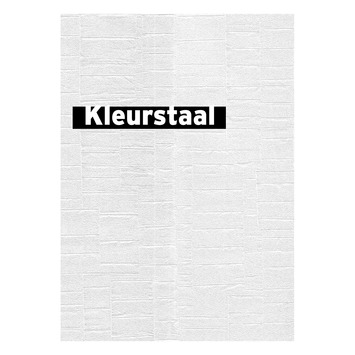 Behangstaal vliesbehang Glenn wit 103455