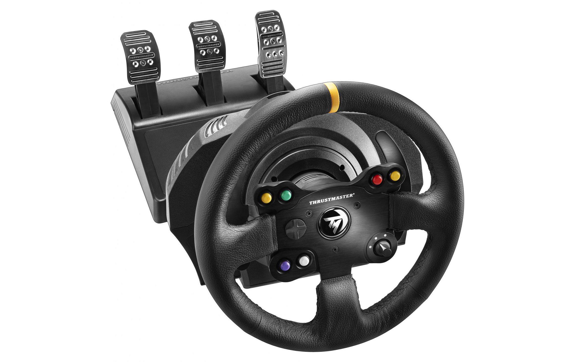 Lenkrad TX Leather Racing Wheel<br>Force-Feedback-Rennlenkrad der nächsten Generation für Xbox One und PC