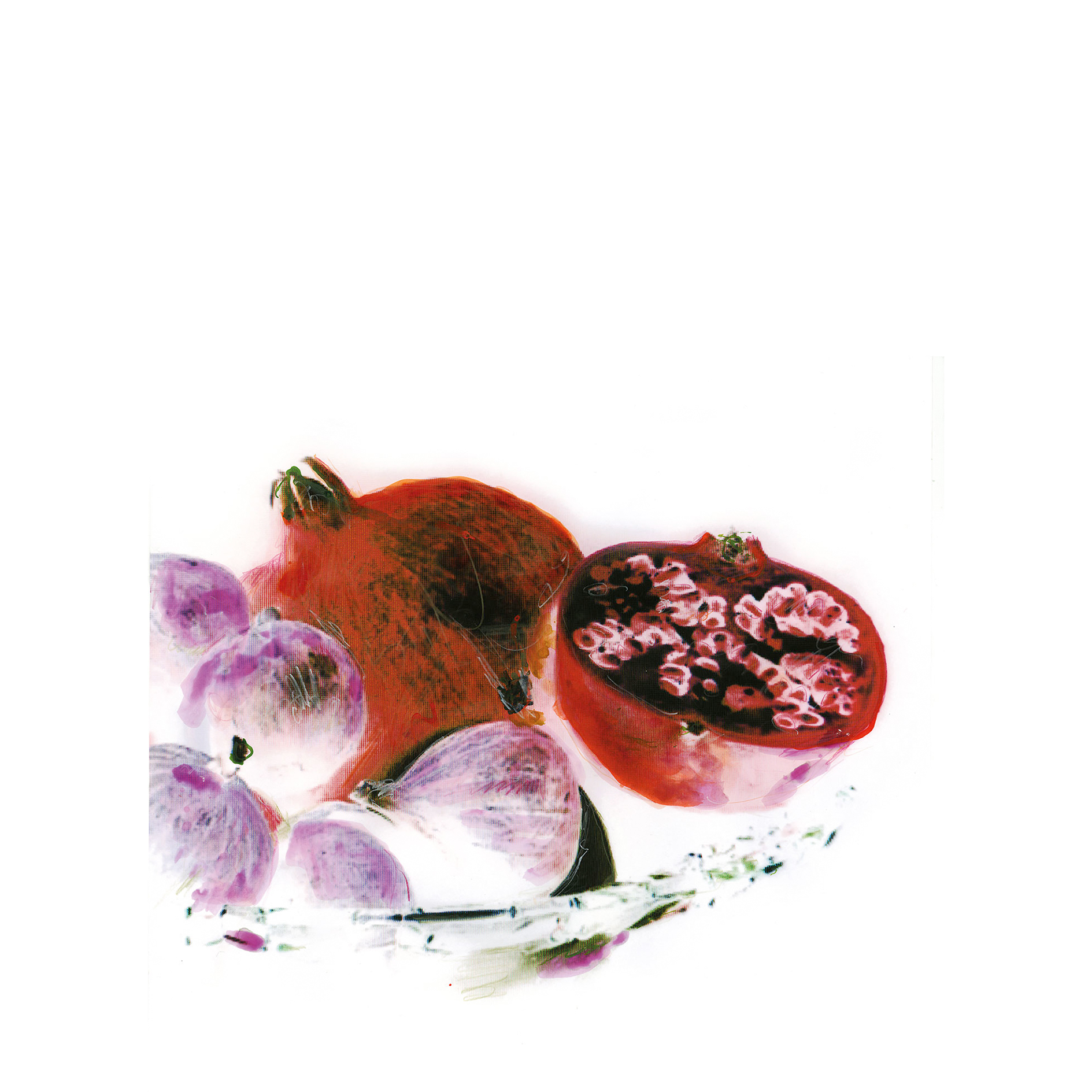 Wandbild DINNER MEDITERRANEAN - bunt - 50x70 cm