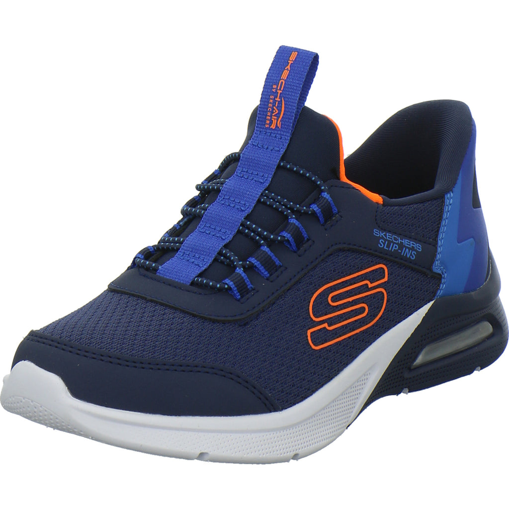 Skechers Halbschuhe Jungen MICROSPEC MAX Blau-kombi