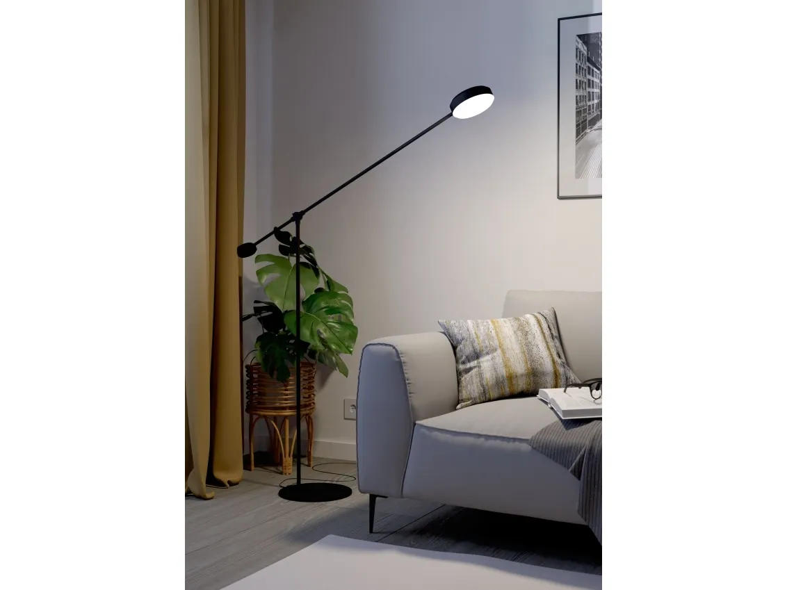 EGLO CLAVELLINA GULV 2210LM H1450 3000K SORT