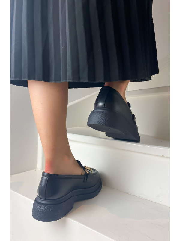 Mocassins E946E2 Gange Nero - Semerdjian