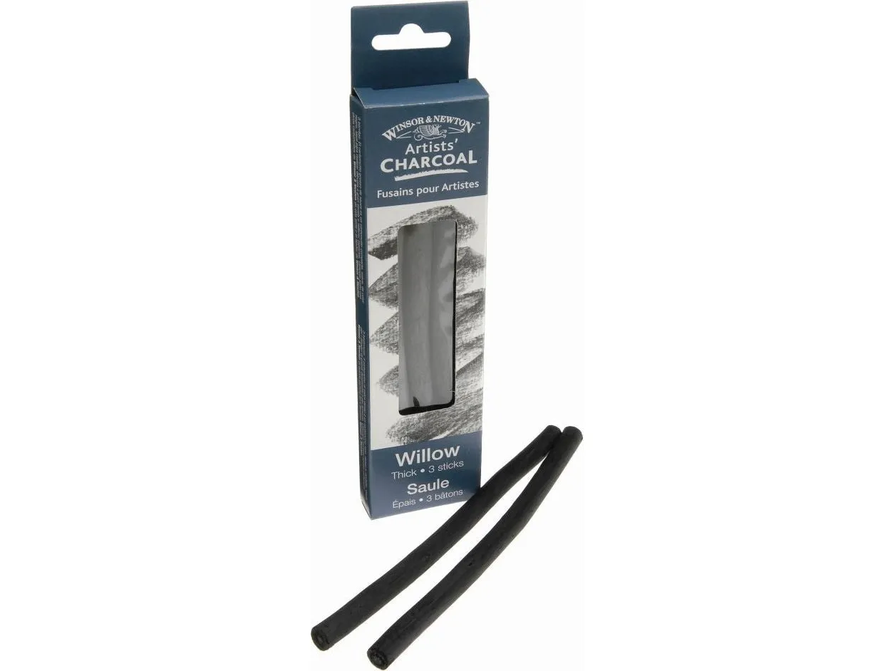 Willow charcoal thick 3pcs