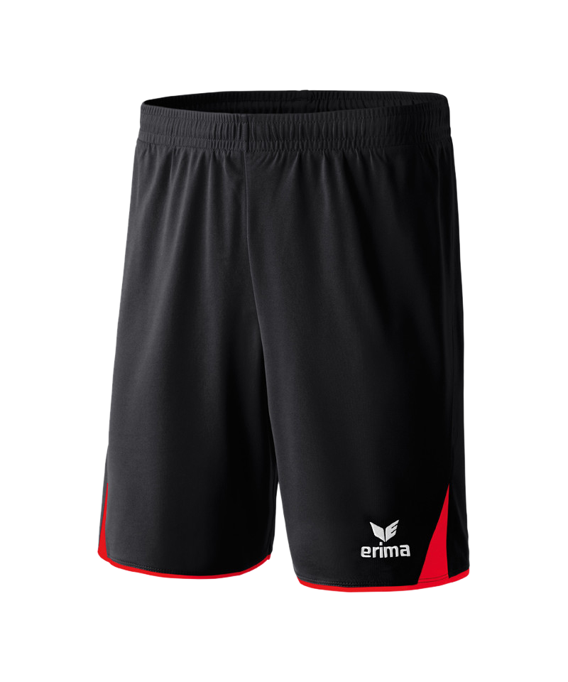 Erima 5-Cubes Short Kids Schwarz Rot