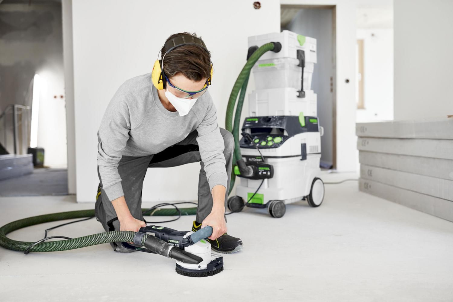 Festool RG 130 ECI-Plus Renovatieslijpmachine 1600W in Systainer - 577045