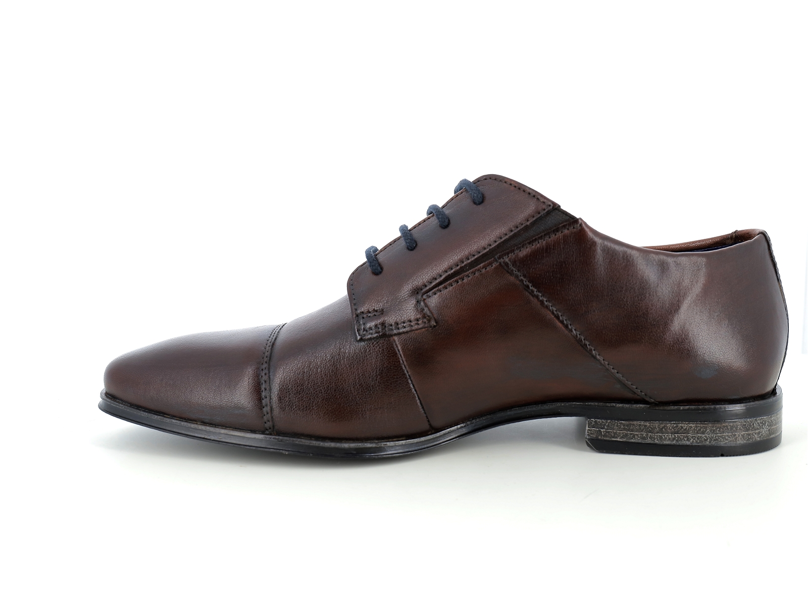 Bugatti-315 93106 4000 MORINO ECO Cuir Marron Foncé