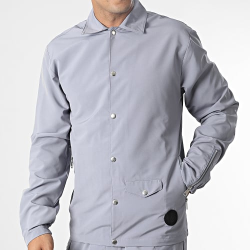 Ensemble veste et Pantalon Cargo Giovani Gris