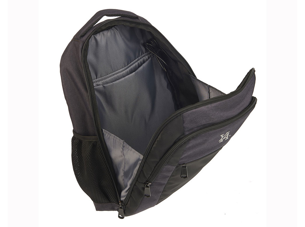 MOCHILA YOUNG'S ATTITUDE PRETO USB 43X14X30CM