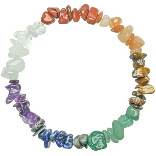 Bracelet chakra arc-en-ciel