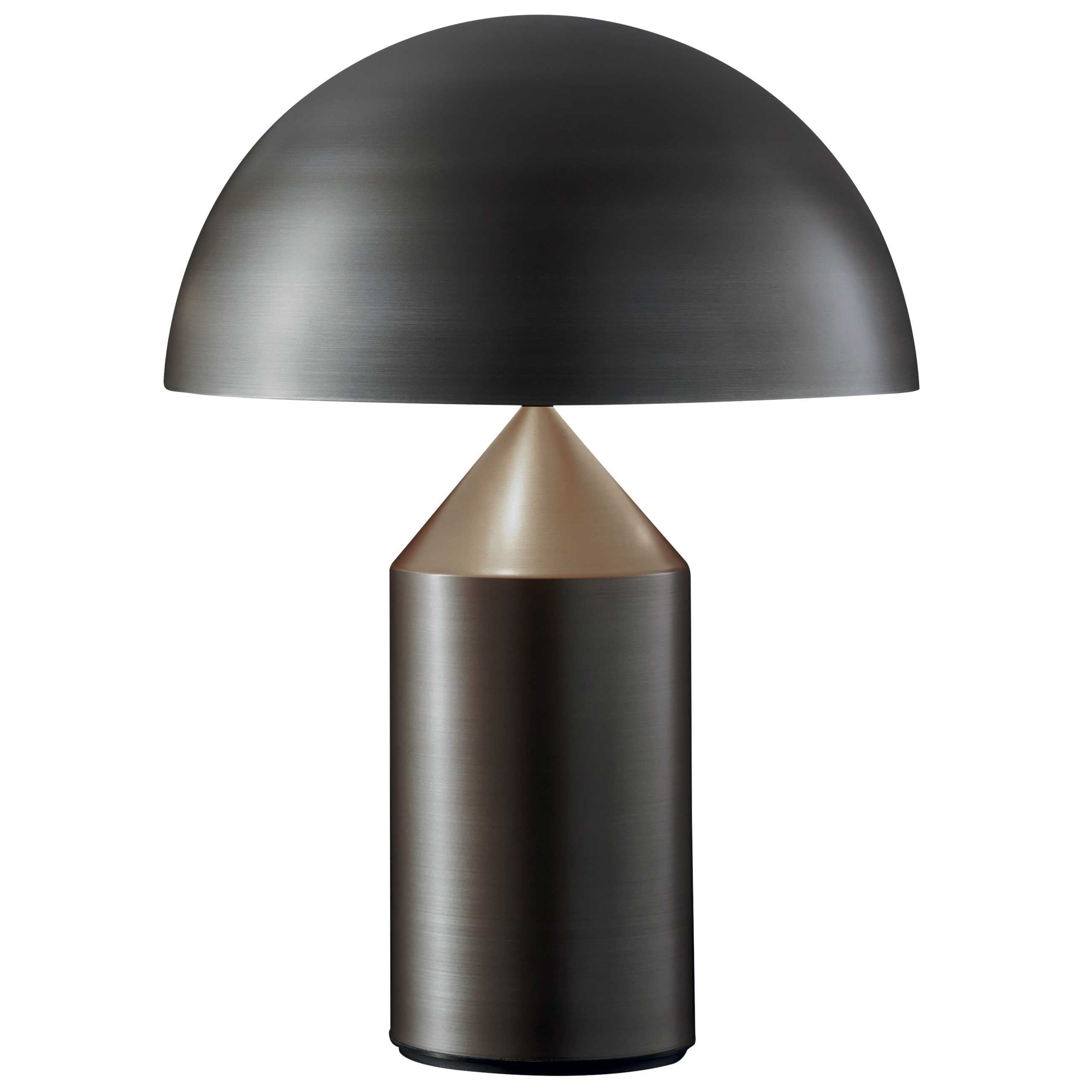Oluce Atollo tafellamp H50 satijn brons
