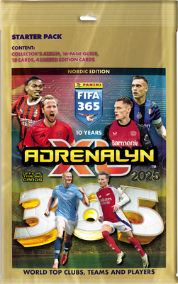 FIFA 365 Adrenalyn XL 2025 Samlekort Startpakke