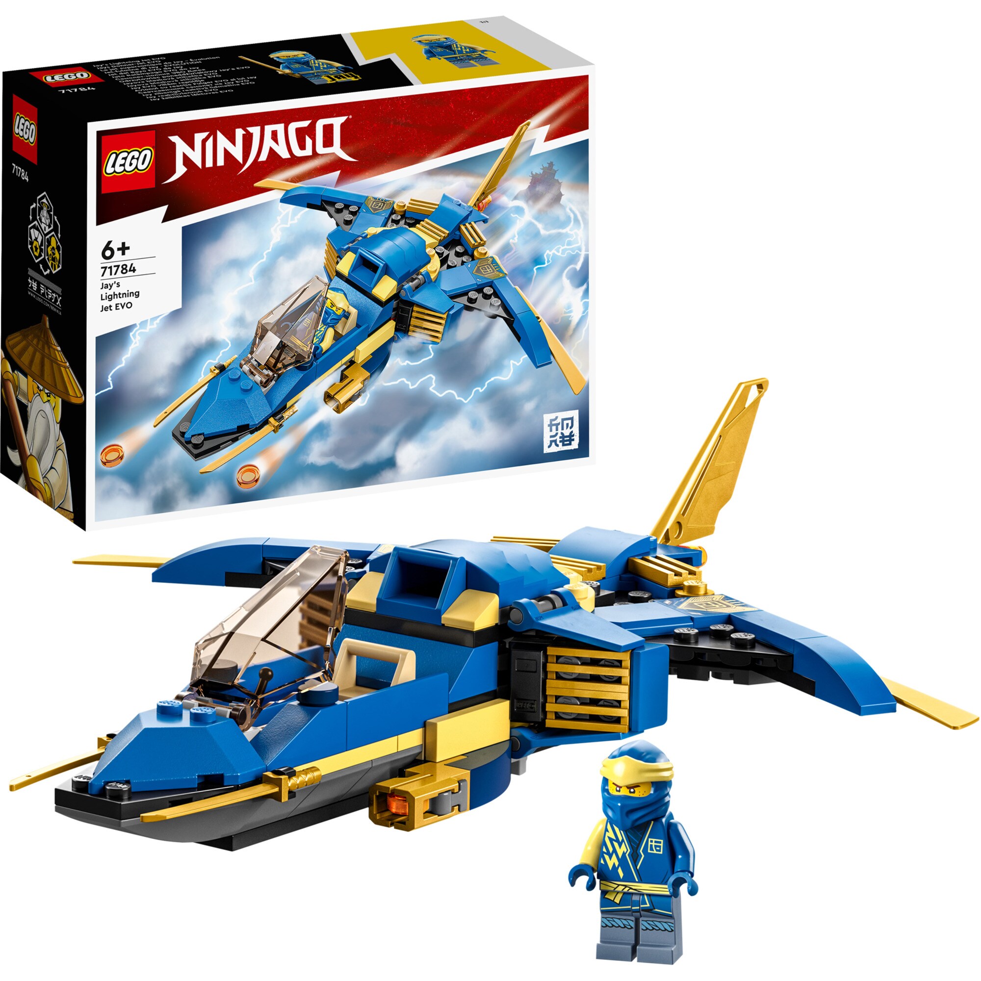 LEGO Konstruktionsspielzeug Ninjago Jays Donner-Jet EVO
