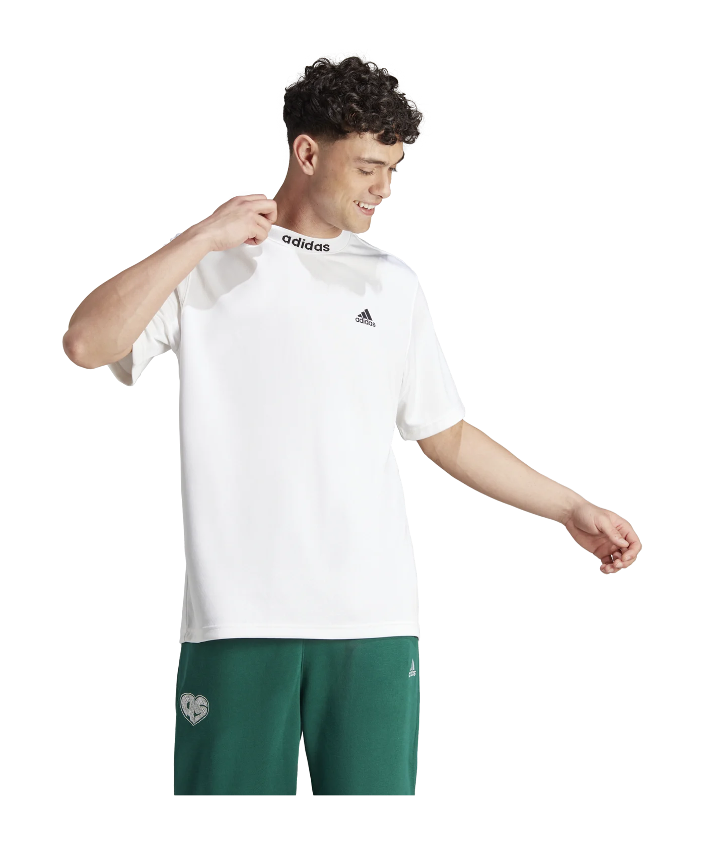 adidas Mesh T-Shirt Weiss