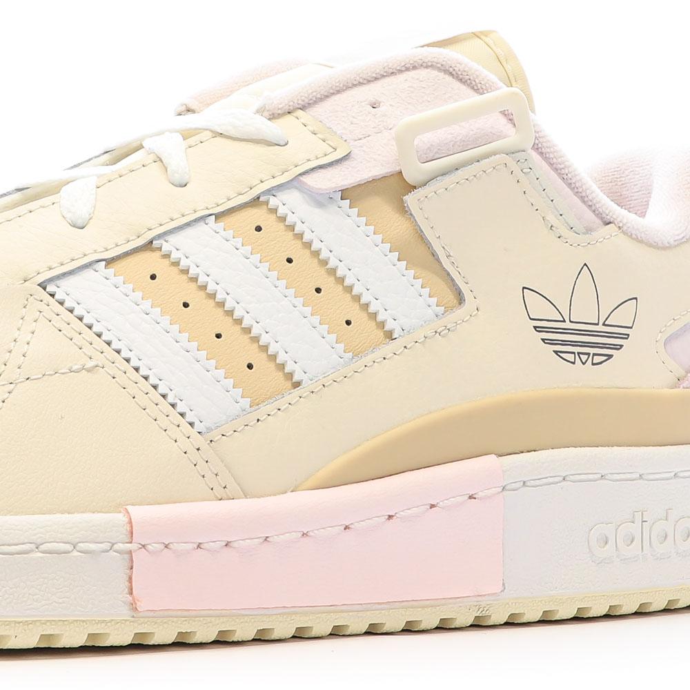 Adidas Baskets Jaune/Rose Homme Adidas Forum Exhibit