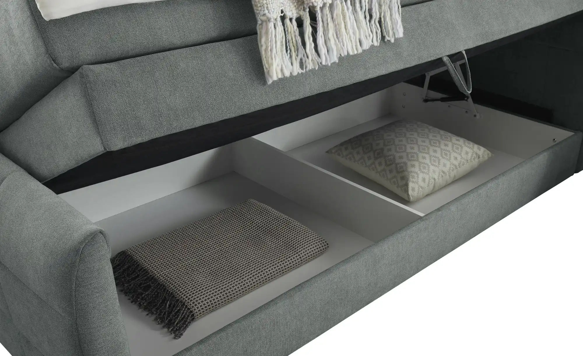 uno Boxspringbett mit Bettkasten Kosmo