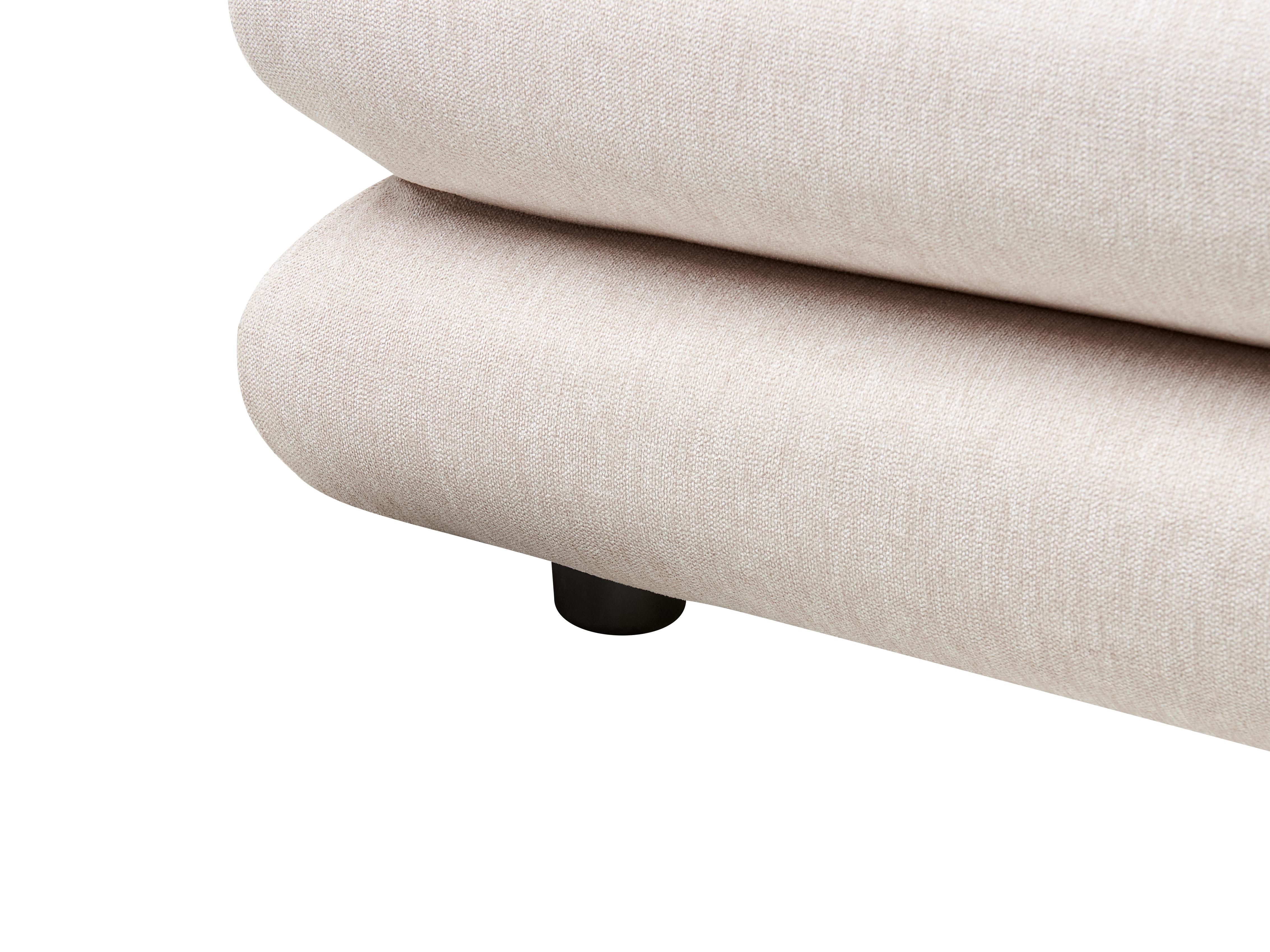 Waterbed Kunstlinnen LAVARDENS 180 x 200 cm Lichtbeige