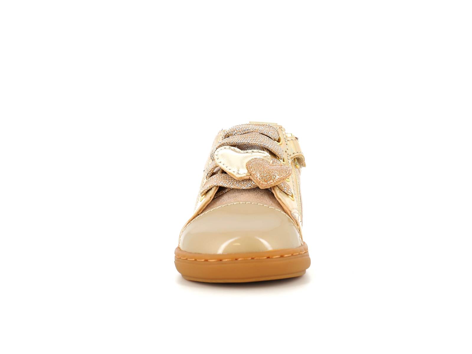 Shoopom-BOUBA HEART Cuir Platine