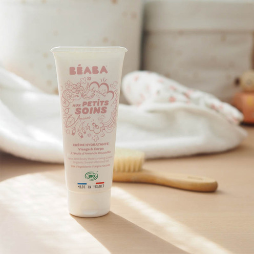 Crème hydratante visage & corps à l’huile d’amande douce bio 100m - BEABA