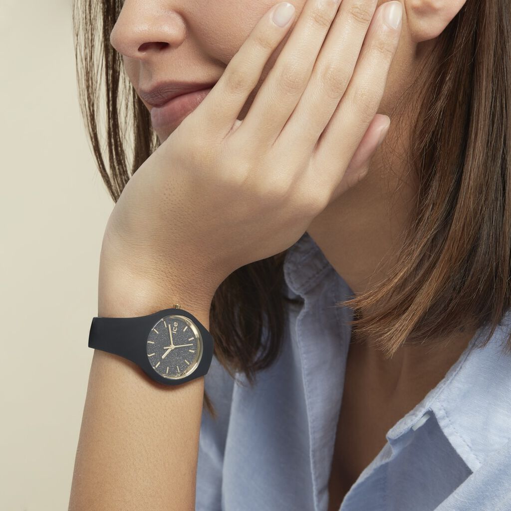 Montre Ice Watch Glitter Noir