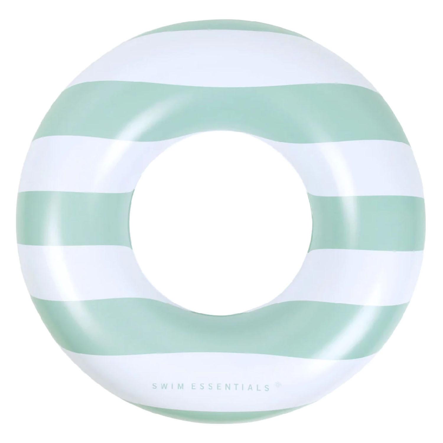 Swim Essentials Zwemring Old Green Stripes