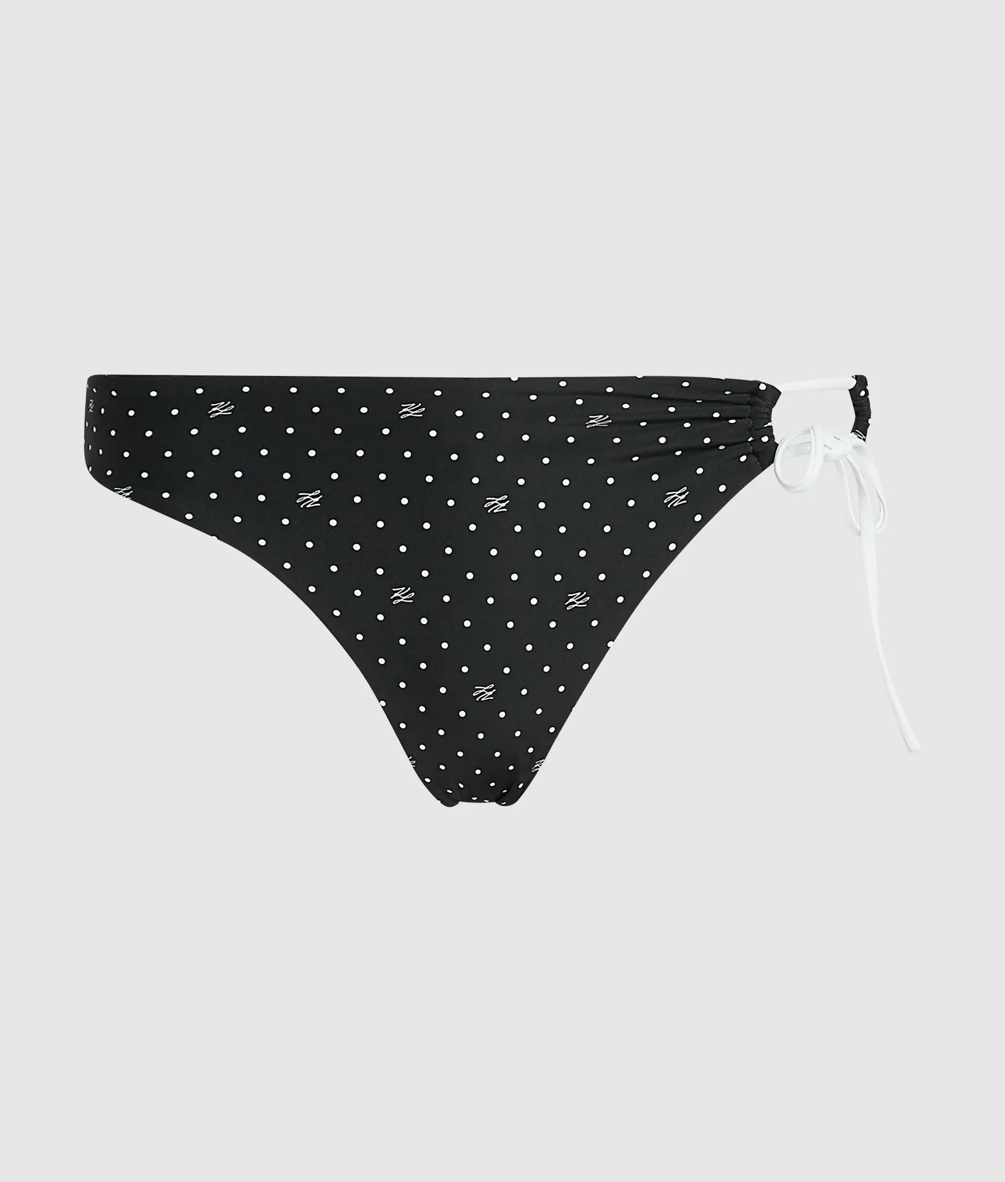 Bikinibroekje met polkadotprint