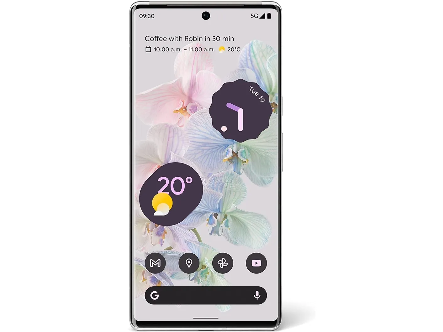[OUTLET] - Google Pixel 6 Pro - 5G smartphone - dual-SIM - RAM 12 GB / Intern hukommelse 128 GB - OLED-skærm - 6.7
