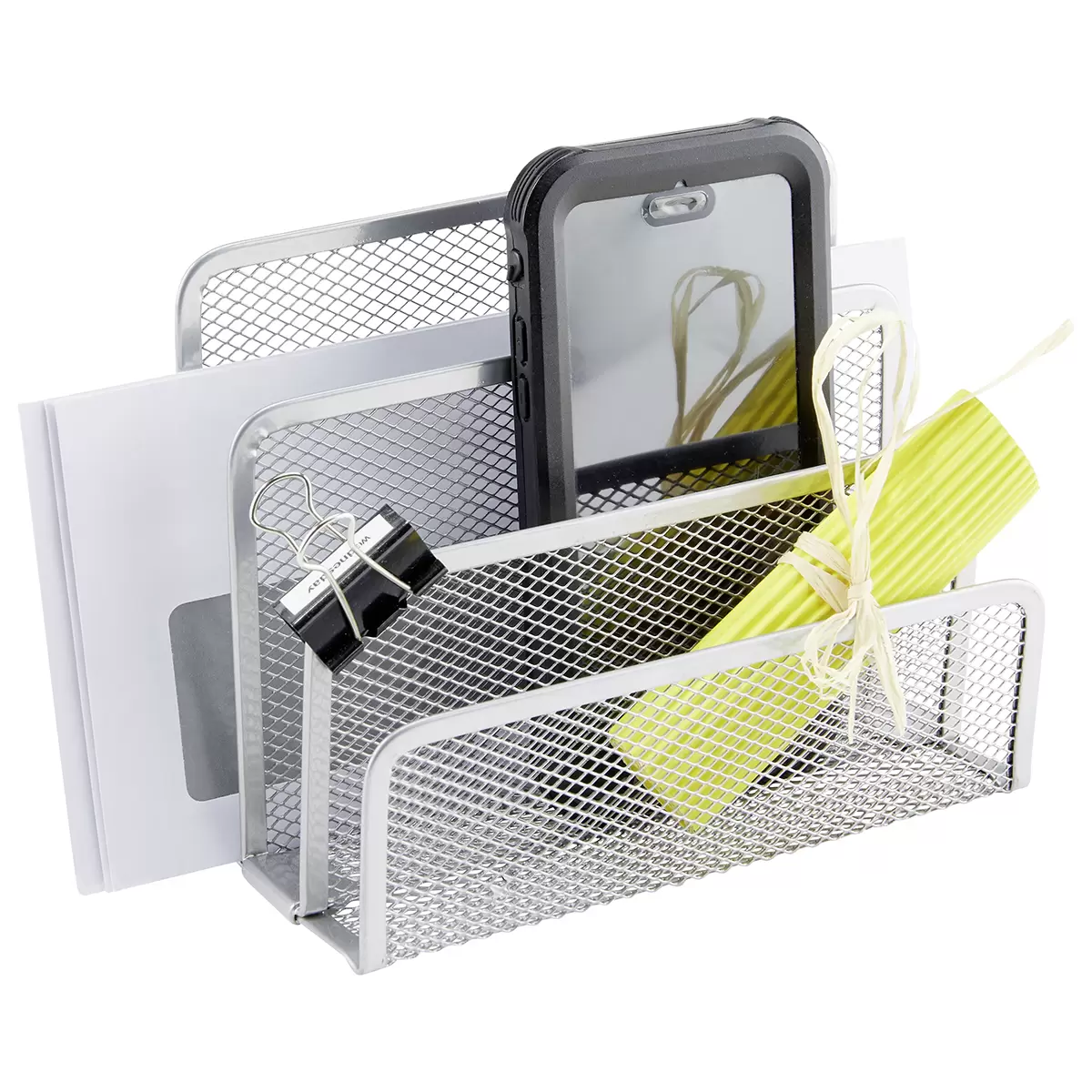 Briefablage Modern Living Silber