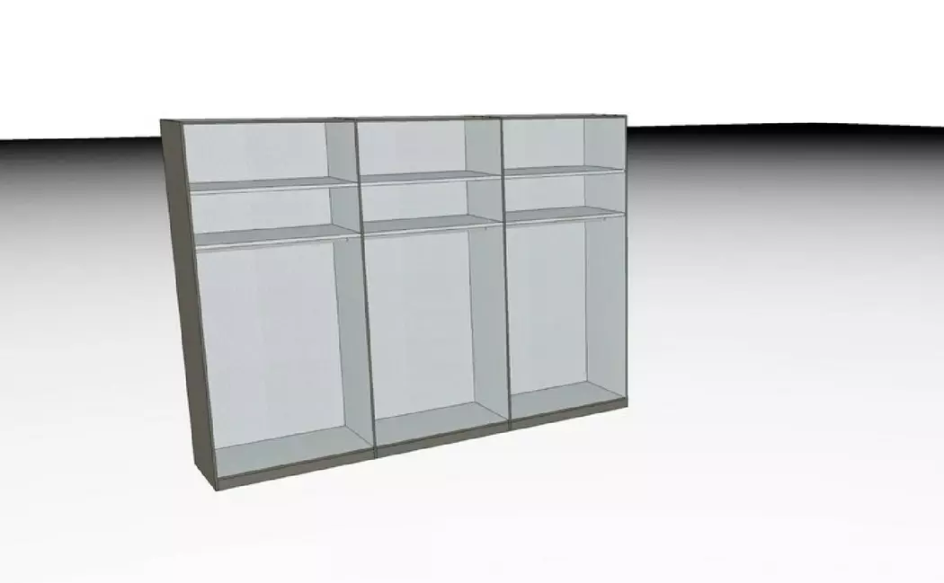 Kleiderschrank San Diego 300 x 216 cm