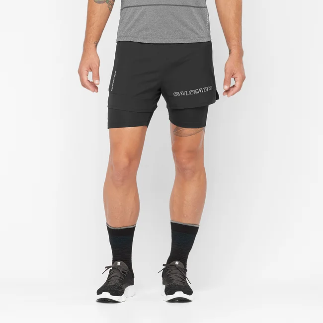CROSS 2IN1  Shorts Herren