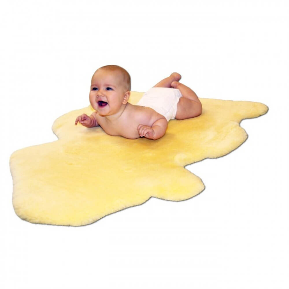 Heitmann Felle Heitmann 910 Lammfell Baby, gold-beige, geschoren, ca. 75-85 cm lang