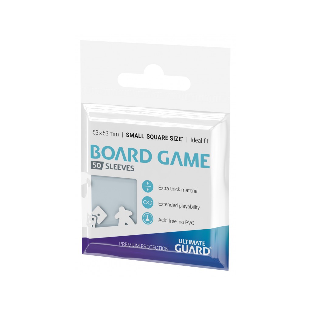 Ultimate Guard 50 pochettes Premium Soft Sleeves jeux de plateau au format petit carré