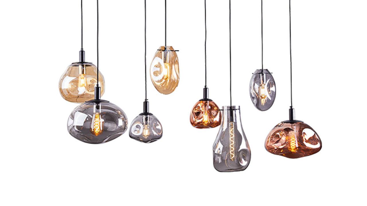 Hanglamp 8-lichts Air Melt B120 x D55 cm