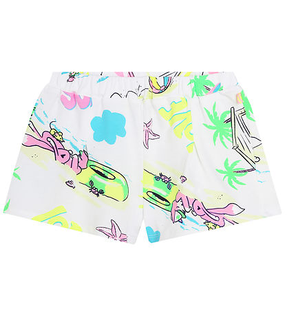 Billieblush Shorts - Weiß m. Surf-Druck