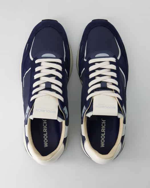 Woolrich Retro Sneaker in Blau