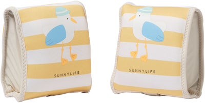 SUNNYLiFE Armpuffer, Sid the Seagull Mustard Stripe