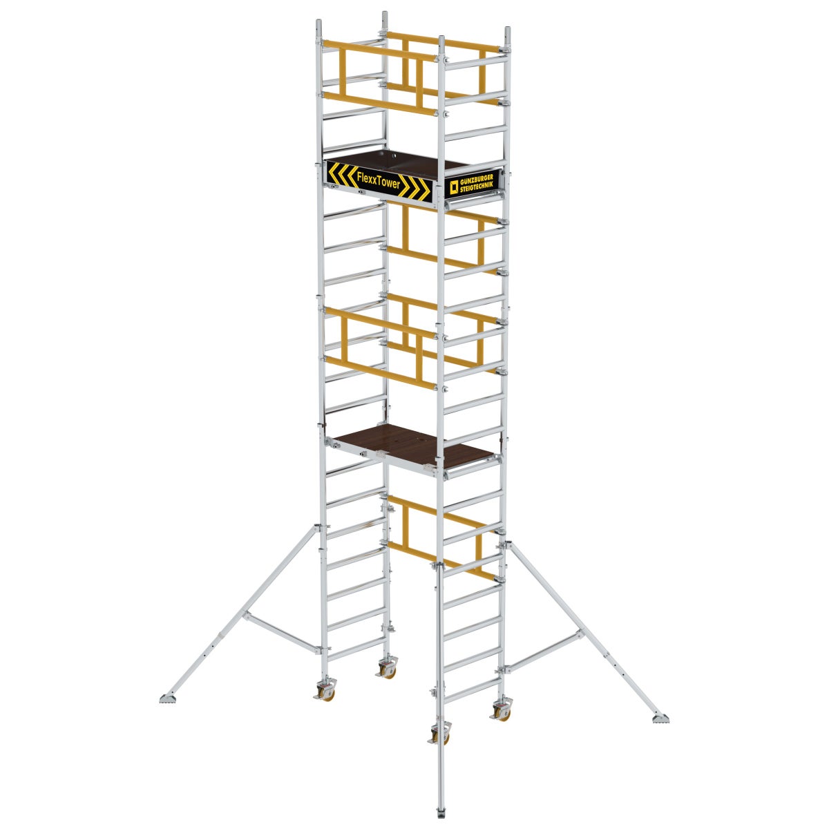MUNK Flexxtower met standaard leuning tot 6,10m AH