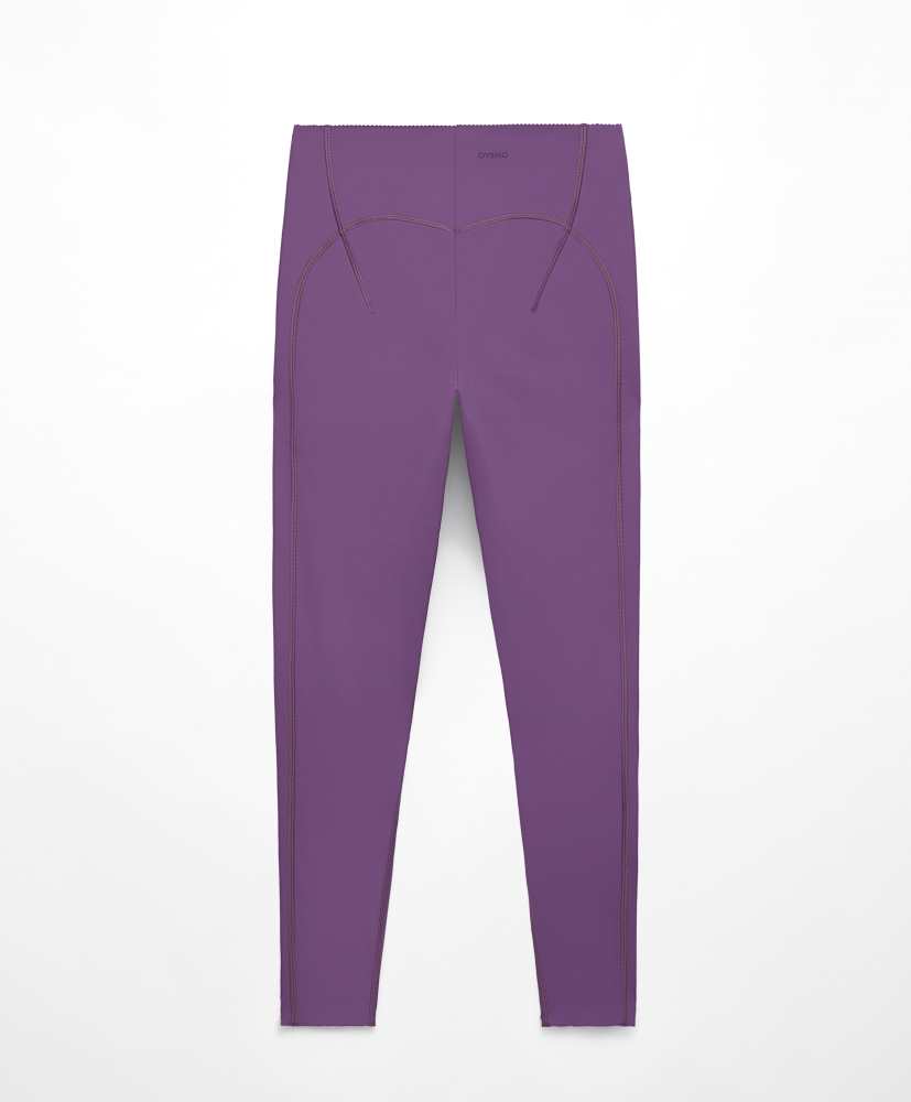 Leggings de compressão com elevação no tornozelo de 65 cm