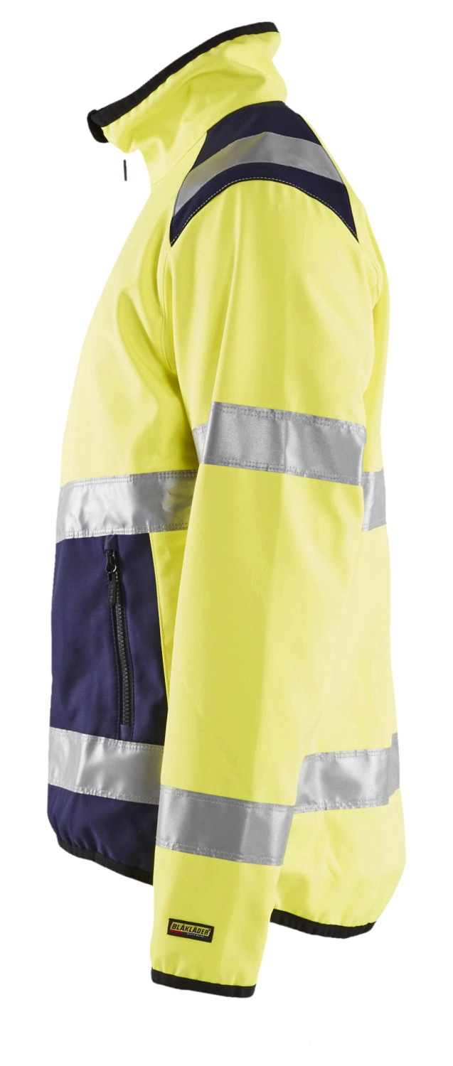 Blåkläder 4877 Softshell High Vis - Geel - Maat L