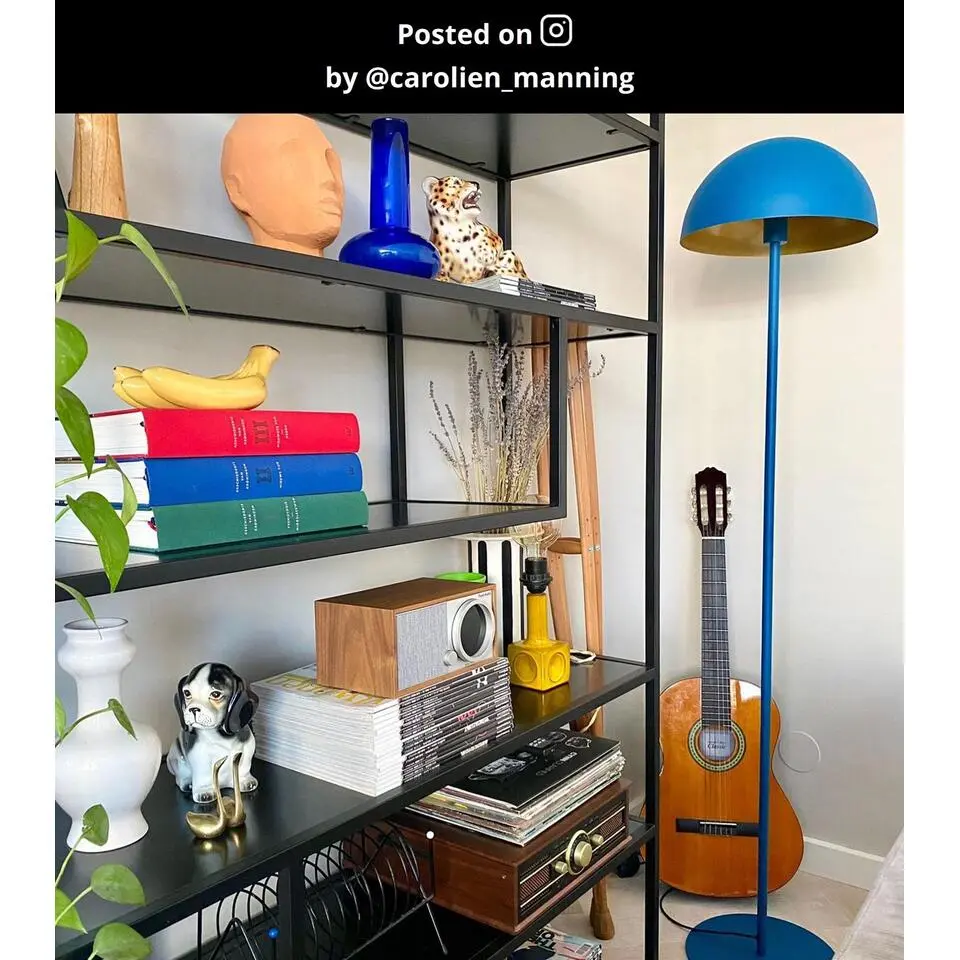 Lucide SIEMON Vloerlamp - Blauw