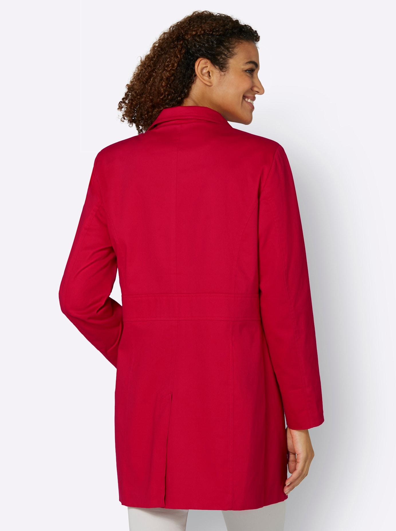 Casual Looks Langjacke ohne Kapuze