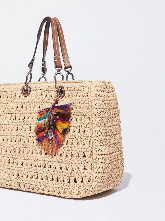 Tote Efecto Paja - Bege