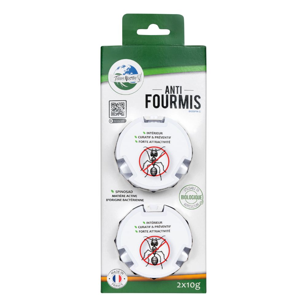 Boites appât anti-fourmis spinosad - 10 gr x2
