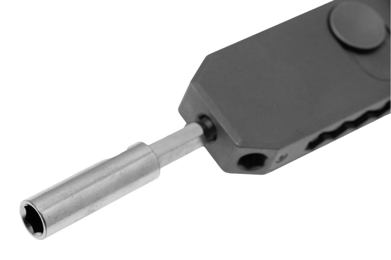 Big Idea Design Bit Bar II BB-II-SW Stonewashed Titanium, bit-driver met bitjes