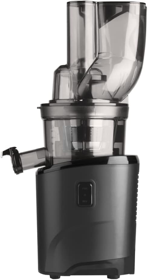 Kuvings | Entsafter | REVO830 | Slow Juicer | Doppelte Einfüllöffnung | automatisches Schneidesystem | inkl.Smoothie & Sorbet Filter Set | Mattschwarz_KSP-2478CE (Matt Black)