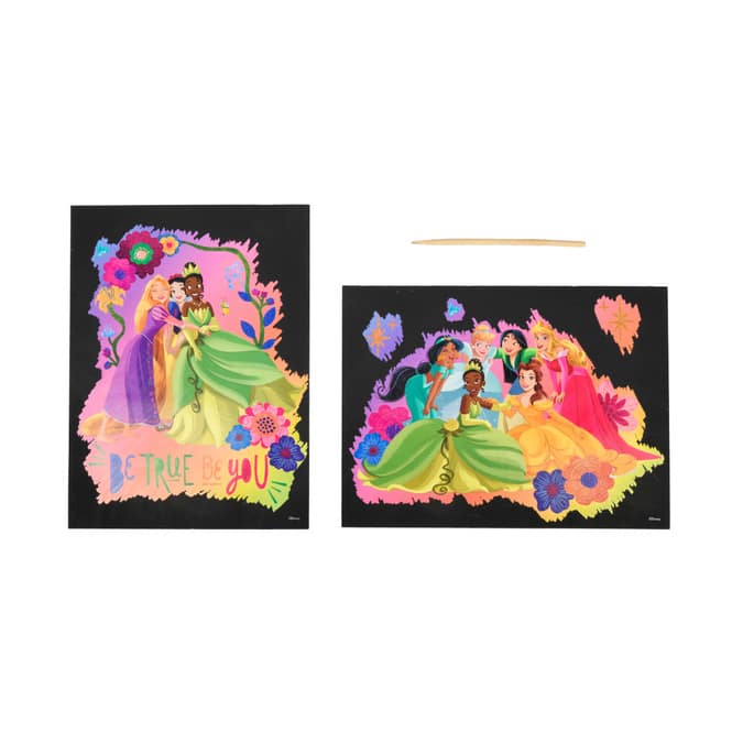 Disney Princess - Kratzbilder Set - Prinzessinnen