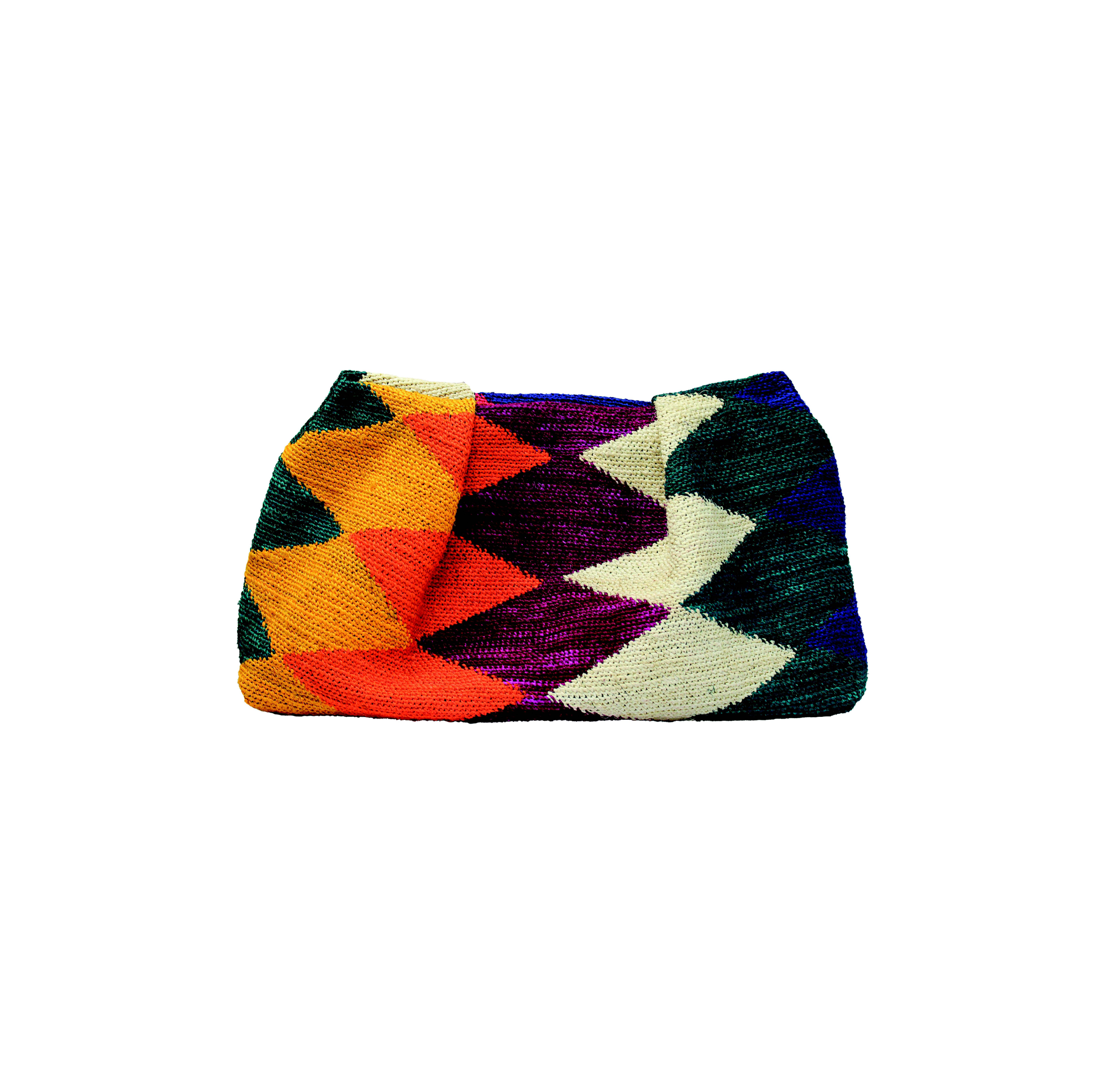 Pochette moyenne en sisal