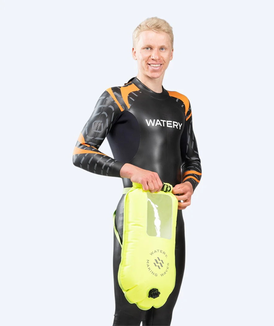 Watery havtaske til svømning - Window 28L - Fluo Gul