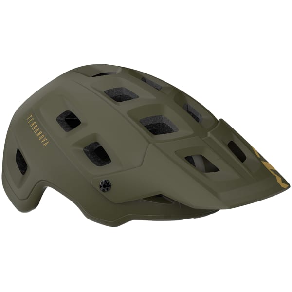 Casque VTT MET TERRANOVA CE DARK OLIVE MATT