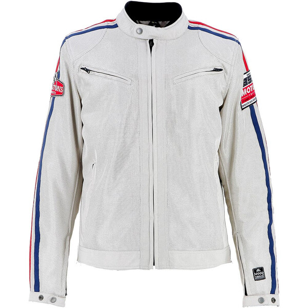 Helstons - Blouson Racing Air Motul Argent