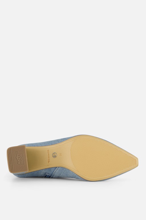 Tamaris Enkellaarsjes denim Textiel